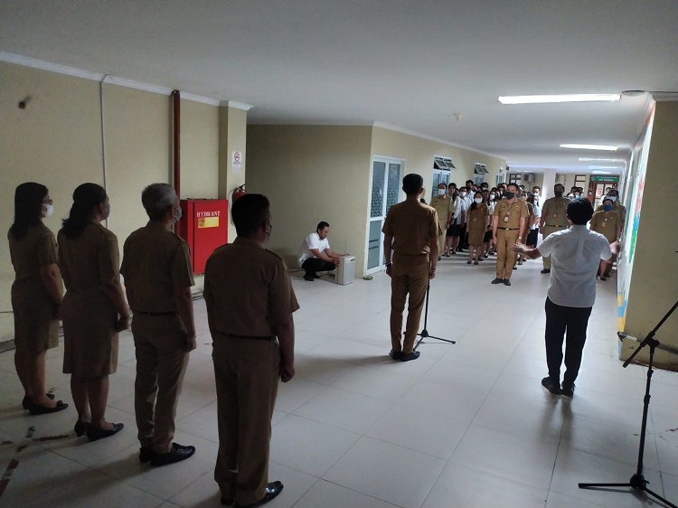 Apel Disiplin Kominfos Denpasar